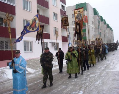 Воинский крестный ход. 27 марта 2011 г.