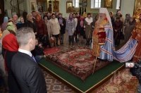 Ульяновск: митрополит Феофан, губернатор С.Морозов и П. Астахов помолились о здравии детей