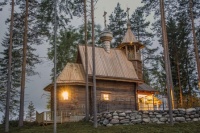 Финская семейная пара построила православный храм