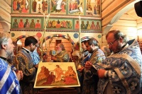 Схиархимандрит Илия (Ноздрин) принял участие в освящении русского храма в Гамбурге