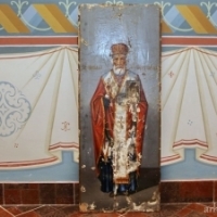 Архангельской епархии передали икону святителя Николая Чудотворца XIX века с удивительной историей