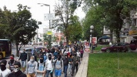 У Киево-Печерской Лавры активисты «евромайдана» сорвали крестный ход за мир