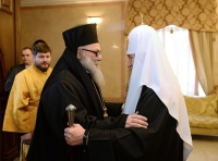Святейший Патриарх Кирилл встретился с Предстоятелем Антиохийской Православной Церкви