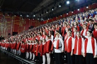 На Красной площади состоялся концерт, посвященный Дню славянской письменности и культуры +ВИДЕО