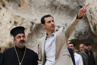 Башар Асад поздравил всех сирийцев с праздником Пасхи из Маалюли