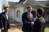 Православный приход в Йоханненсбурге посетил руководитель Россотрудничества Константин Косачев