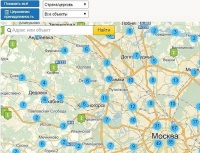 В интернете доступна обновленная единая карта храмов и монастырей Русской Церкви