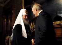 Президент Республики Беларусь поздравил с днем рождения Святейшего Патриарха Московского и всея Руси Кирилла.