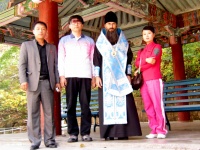 В районе Кымгансана в КНДР впервые совершен православный молебен