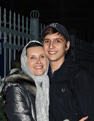 Светлана Копылова с сыном.