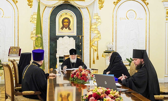 Святейший Патриарх Кирилл провел очередное совещание по Программе строительства православных храмов в Москве