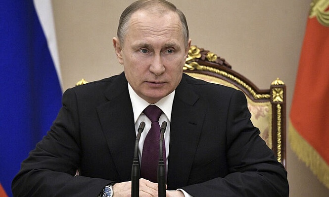 Президент России объявил о введении режима прекращения огня