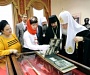 Патриарх Кирилл посетил выставку «Подвиг служения России царской династии Романовых» в Екатеринбурге