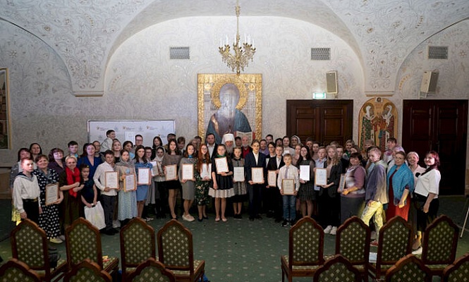 В Москве состоялось награждение лауреатов конкурса «Лето Господне» в младшей и средней возрастных группах