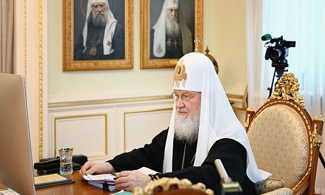 Святейший Патриарх Кирилл возглавил работу последнего в 2020 году заседания Священного Синода