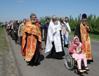 30-километровый пеший крестный ход прошел в Харьковской области