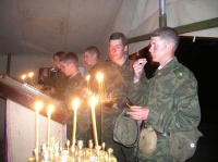 Более половины новобранцев, поступивших на службу в ВВО - православные