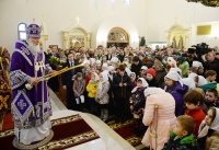 Патриарх Кирилл освятил единственный в мире храм в честь святителя Иова