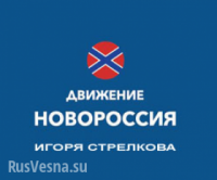 Открылся сайт движения «Новороссия» Игоря Стрелкова.