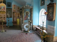 Снаряд попал в храм Донецкой епархии