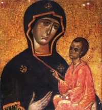 Тихвинскую «Ополченную» икону Божьей Матери не пустили в храм в Донецке