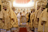 Предстоятель Русской Церкви совершил великое освящение Свято-Троицкого собора в Магадане