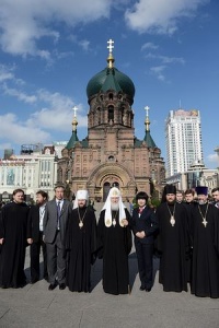 Святейший Патриарх Кирилл посетил Софийский собор Харбина