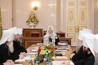 В Петербурге проходит очередное заседание Священного Синода