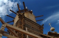 В монастыре на Ганиной Яме построят деревянный храм из финского леса