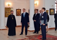Министр иностранных дел посетил русский храм в Йоханнесбурге