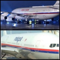 "Боинг" приняли за самолет президента России