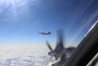 За плановым полётом российских бомбардировщиков следили 10 японских истребителей