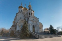 В Горловке возле Богоявленского собора разорвался снаряд, есть пострадавшие