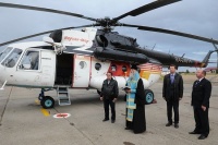 В Нарьян-Маре освятили самолеты и вертолеты