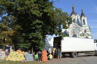 Запорожская епархия отправила на Донбасс 28 тонн гуманитарной помощи