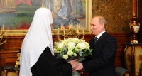 Патриарх Кирилл поблагодарил Владимир Путина за заботу о духовности народа