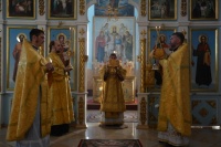 Епископ Леонид совершил Божественную литургию за тяжело болящих