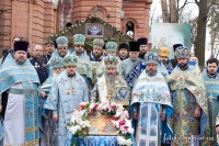 Местоблюститель Киевской кафедры возглавил торжества по случаю престольного праздника Благовещенского собора Киева