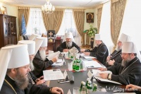 Началось очередное заседание Священного Синода Украинской Православной Церкви