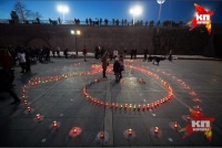 Сотни лампад зажгли в память о нерожденных детях в Екатеринбурге