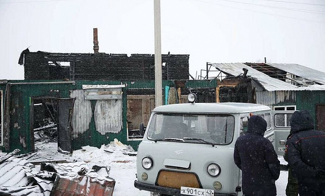 Кемеровская епархия оказывает помощь пострадавшим в результате пожара в частном доме престарелых