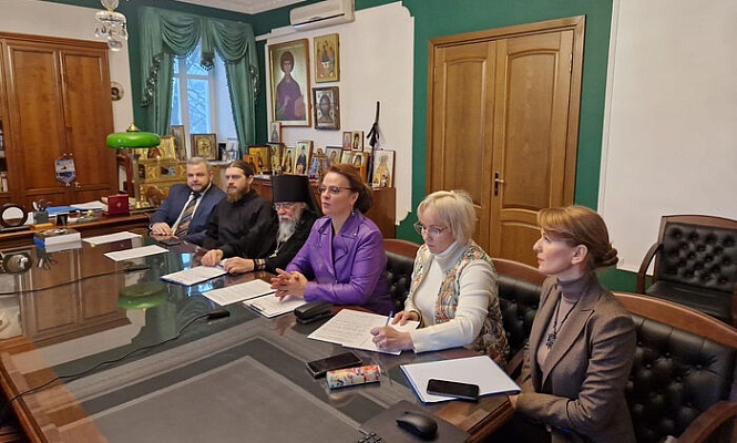 Состоялось всероссийское онлайн-совещание представителей епархий и всех филиалов фонда «Защитники Отечества»