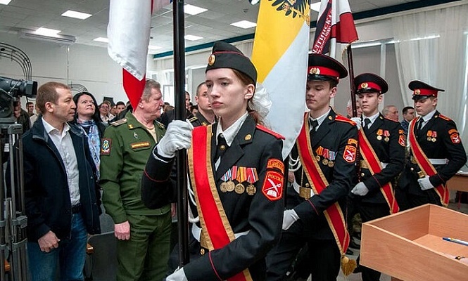 В Ялте прошла военно-патриотическая акция