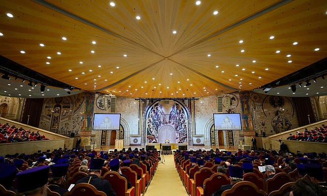 Под председательством Святейшего Патриарха Кирилла состоялось Епархиальное собрание г. Москвы