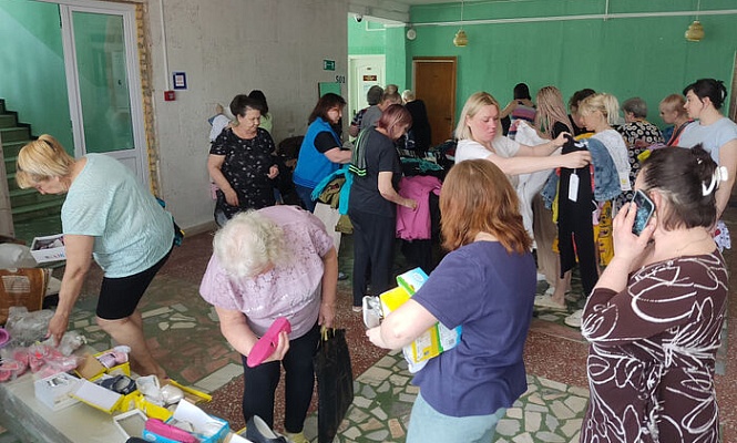 Пензенская епархия провела благотворительную акцию для беженцев