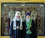 Святейший Патриарх Кирилл встретился с освобожденным митрополитом Тульчинским и Брацлавским Ионафаном