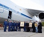 Брянскую область облетели с иконами на военном самолете