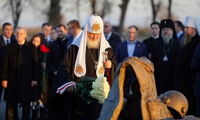 Святейший Патриарх Кирилл посетил мемориальное кладбище «Город ангелов» в Беслане