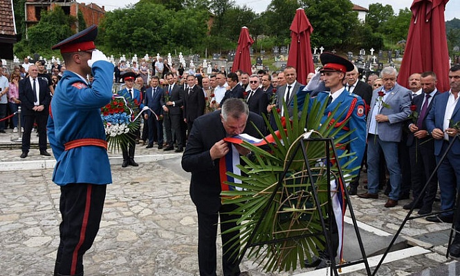 Сербы почтили память жертв войны 1992-1995 гг. в регионе Подринья