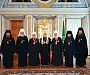 Святейший Патриарх Кирилл вручил церковные ордена ряду архиереев Русской Православной Церкви